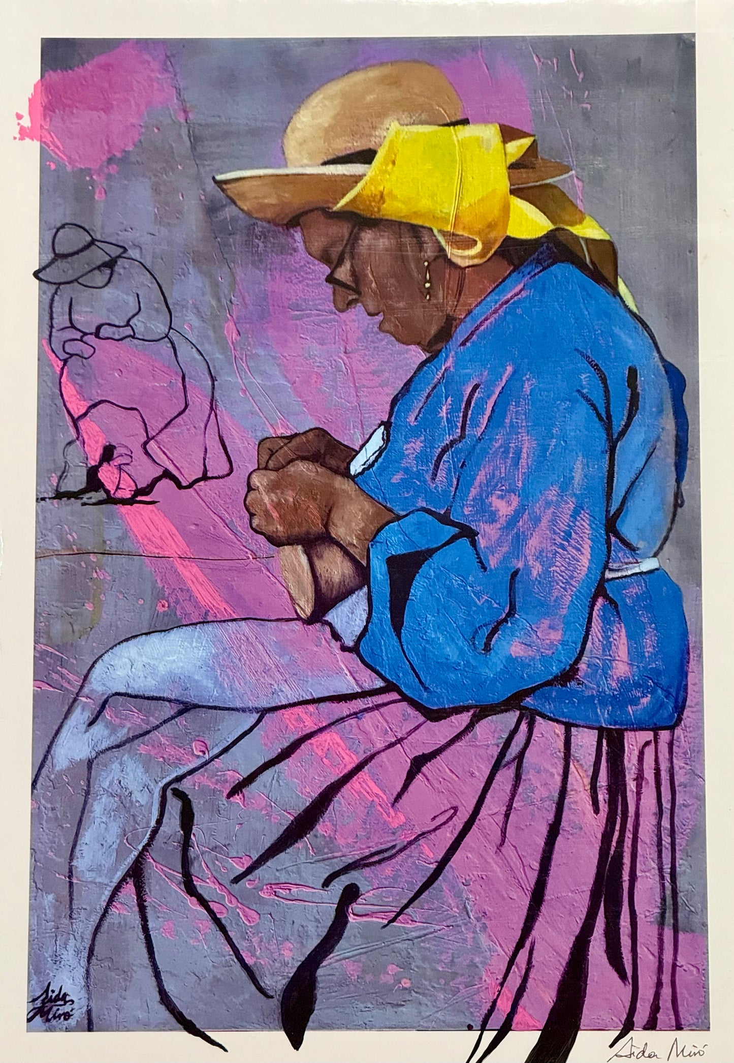 Aida Miro - Payesa sowing