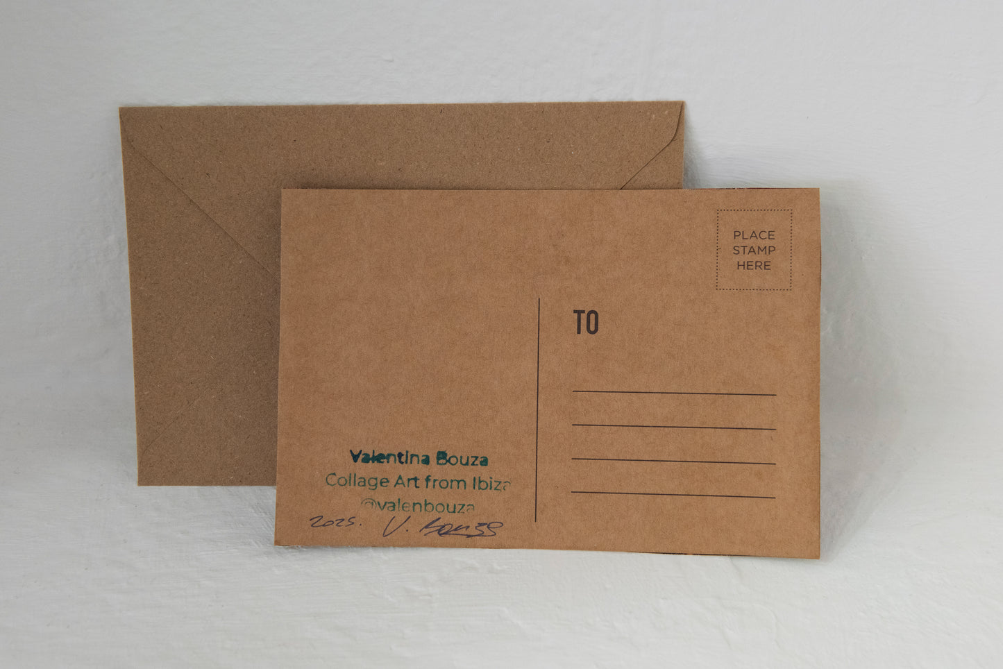 Valen Bouza - Peces Postcard