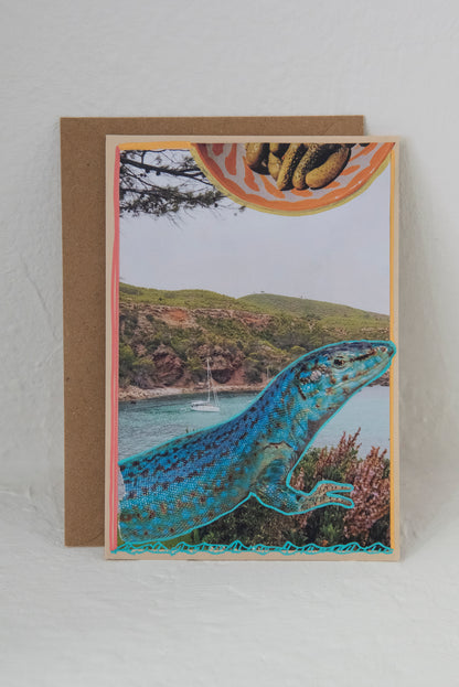 Valen Bouza - Lagartija Postcard