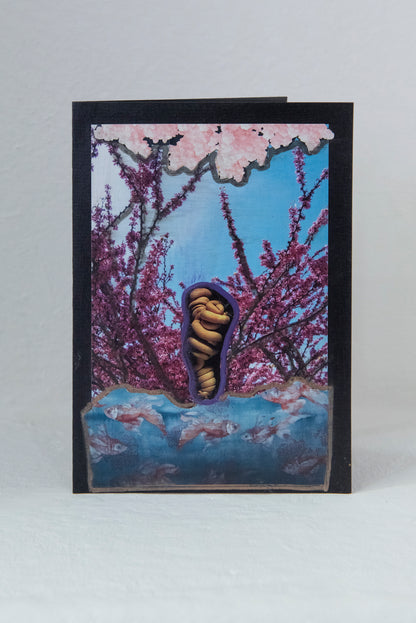 Valen Bouza - Peces Postcard