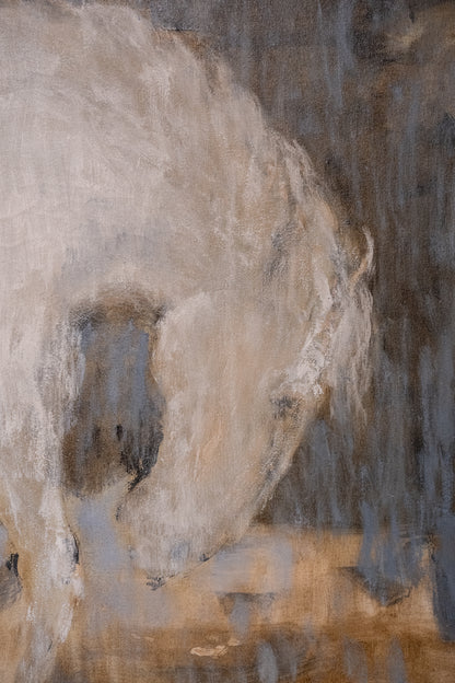 Elizabeth Rose Langford - Duque Bow (bone and blue)