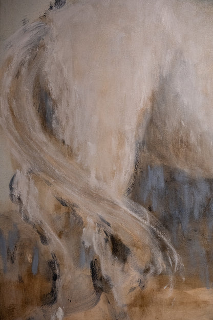 Elizabeth Rose Langford - Duque Bow (bone and blue)