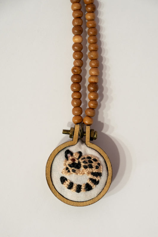 Gineta emboidered necklace - Liz Kueneke & Chai Shop